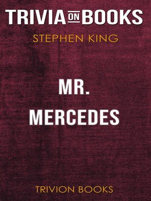 cover image of Mr. Mercedes by Stephen King (Trivia-On-Books)